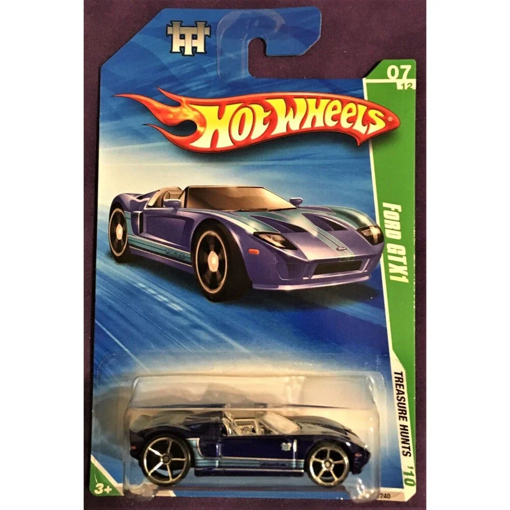 2010 Hot Wheels #51 Ford GTX1 TREASURE HUNT